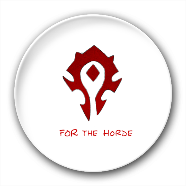 魔兽部落徽记-创意镜子钥匙扣