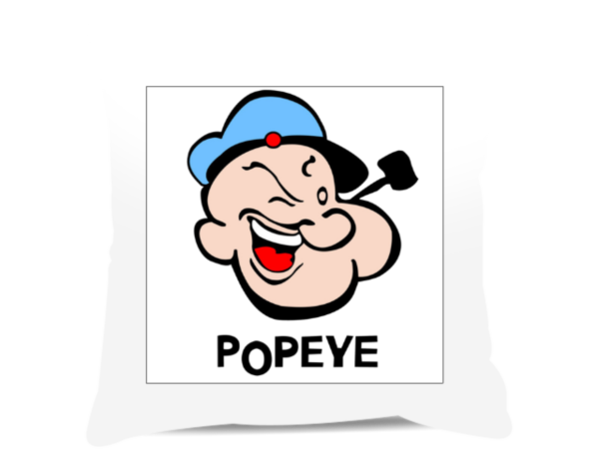 大力水手popeye 波佩抱枕-方形个性抱枕