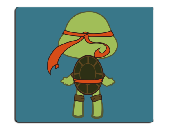 忍者神龟-个性鼠标垫