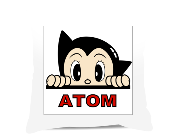 阿童木-可爱卡通atom(微商)方款抱枕