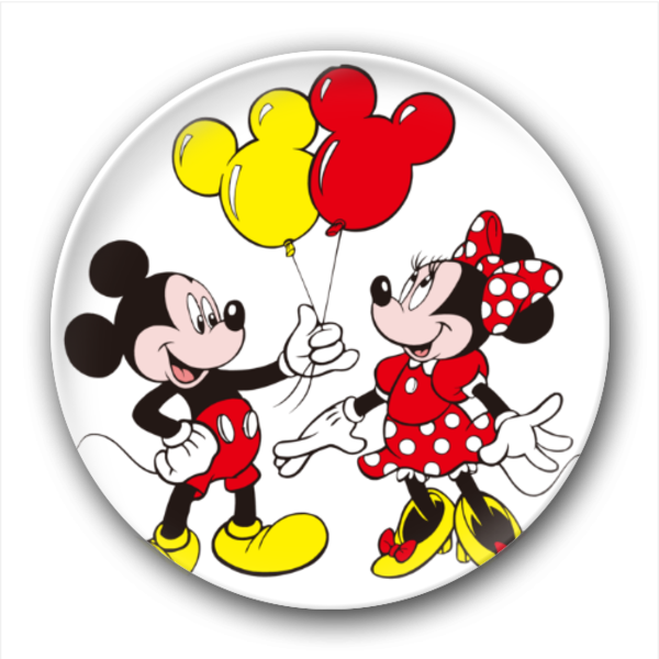 米奇 米老鼠 气球-7.5个性徽章
